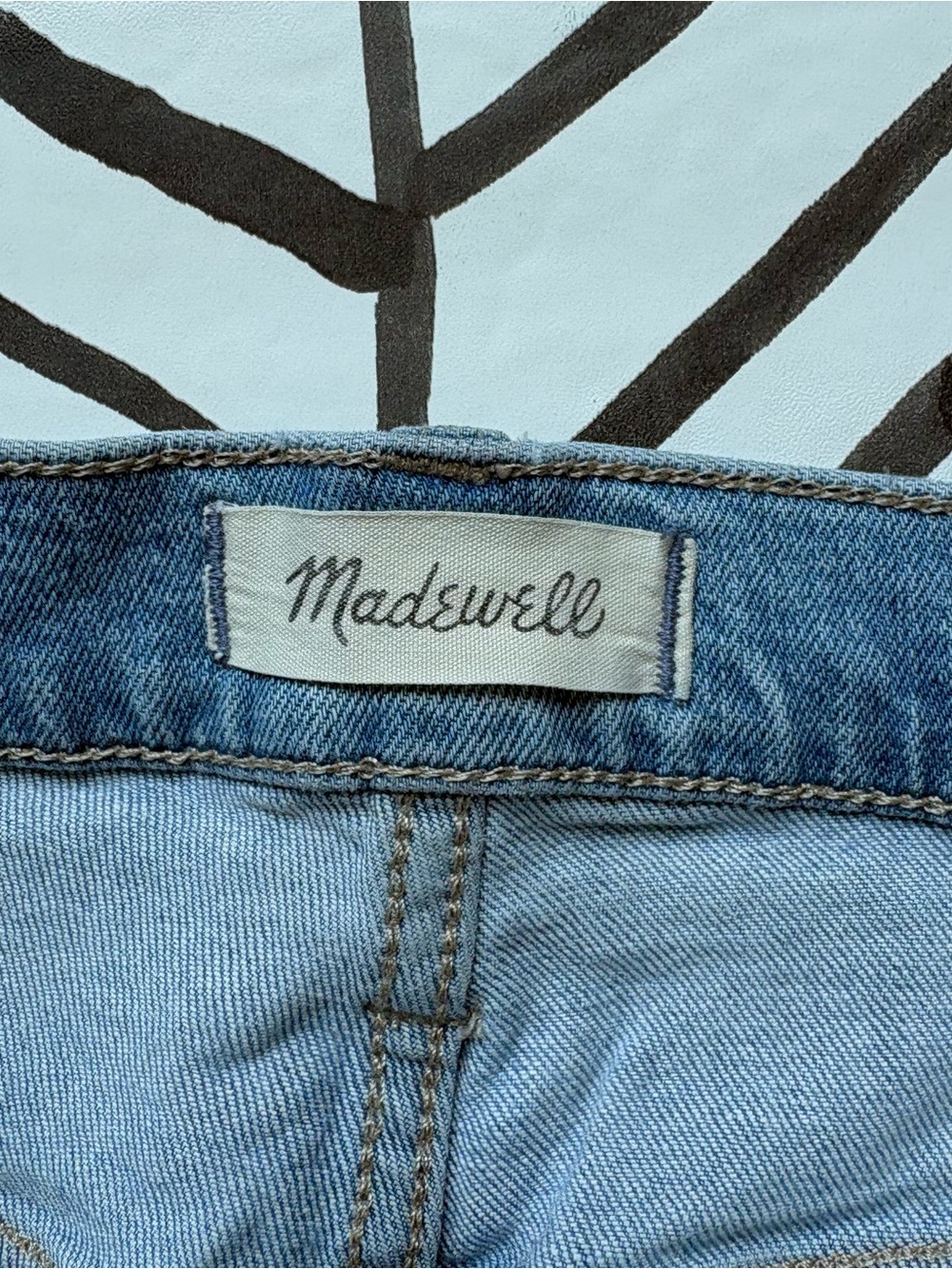 Madewell The Perfect Vintage Jean Light Wash Size 26 - Picture 5 of 5